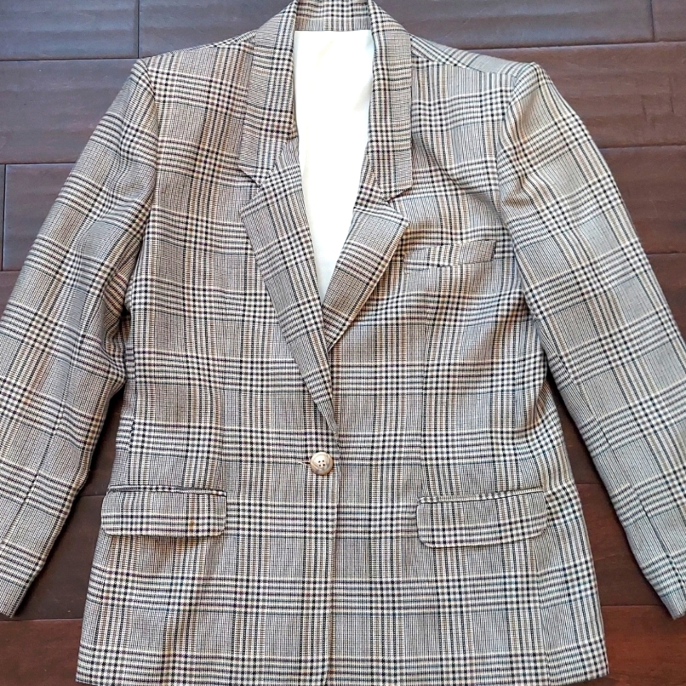 🔥Jos A Bank plaid blazer 2